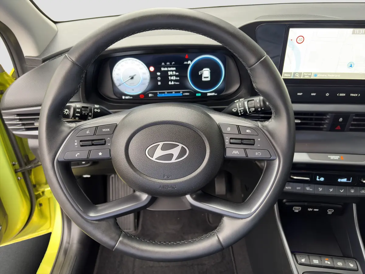 1.0 T-GDI 100pk Premium | Carplay | Climate control | Cruise control | Stoel/stuurverwarming | Camera | Parkeersensoren | DAB | Premium Audio | Lichtmetalen velgen | Navigatie