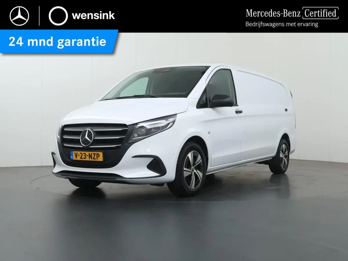 116 CDI | Aut. | XL L3 | Select | 3 zits | Stoelverwarming | LED koplampen | Vloer en Wand Betimmering | LM Velgen | Cruise Control | Apple Carplay/Android Auto | Trekhaak 2500 KG. AHW | Cer