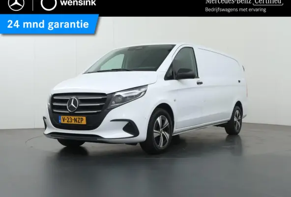 116 CDI | Aut. | XL L3 | Select | 3 zits | Stoelverwarming | LED koplampen | Vloer en Wand Betimmering | LM Velgen | Cruise Control | Apple Carplay/Android Auto | Trekhaak 2500 KG. AHW | Cer