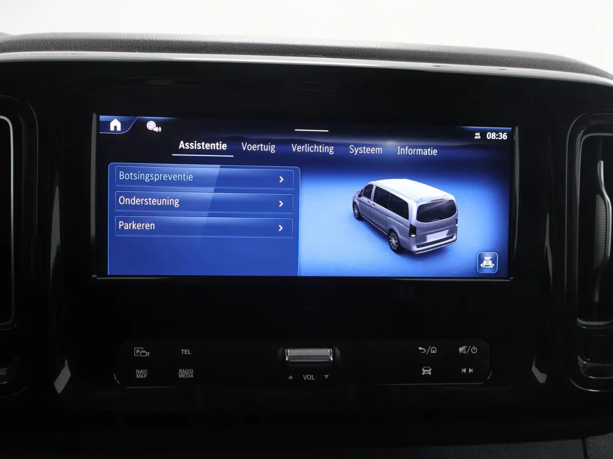 116 CDI | Aut. | XL L3 | Select | 3 zits | Stoelverwarming | LED koplampen | Vloer en Wand Betimmering | LM Velgen | Cruise Control | Apple Carplay/Android Auto | Trekhaak 2500 KG. AHW | Cer