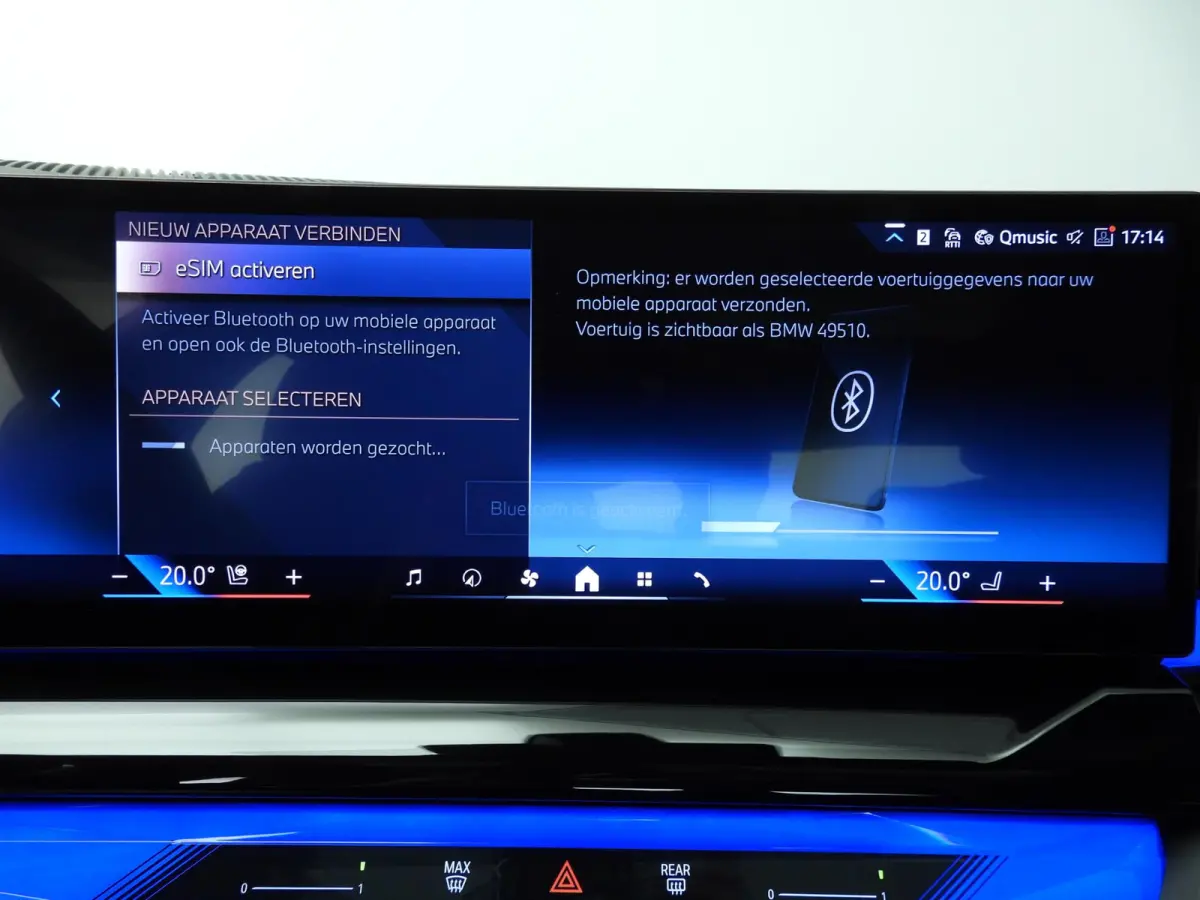 eDrive40 | M-Sportpakket | LED | Leder | HUD | Active cruise | Panoramadak | Comfortzetels | Trekhaak | DAB | Harman-kardon sound | Alu 19 inch