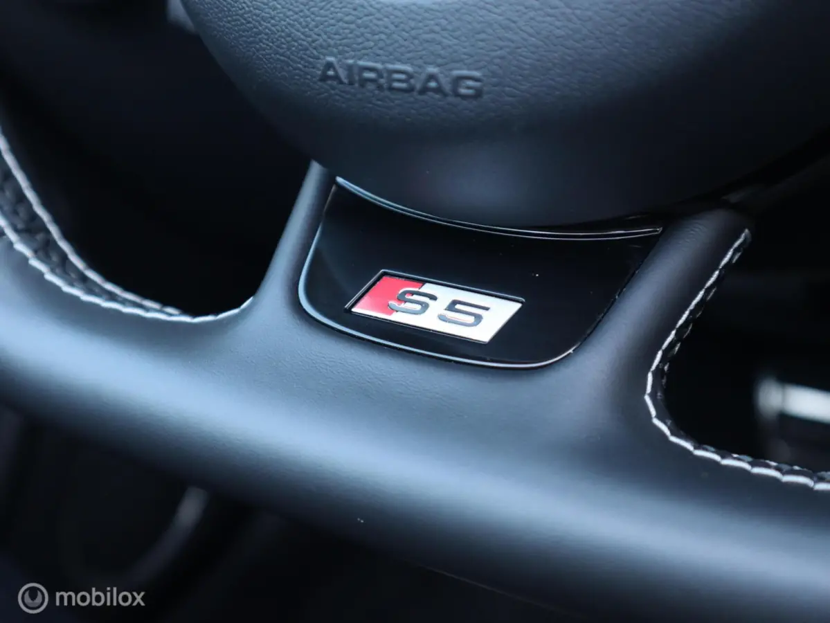 3.0 TFSI S5 quattro S Line B&O Leer Lane ACC Stoelverwarming