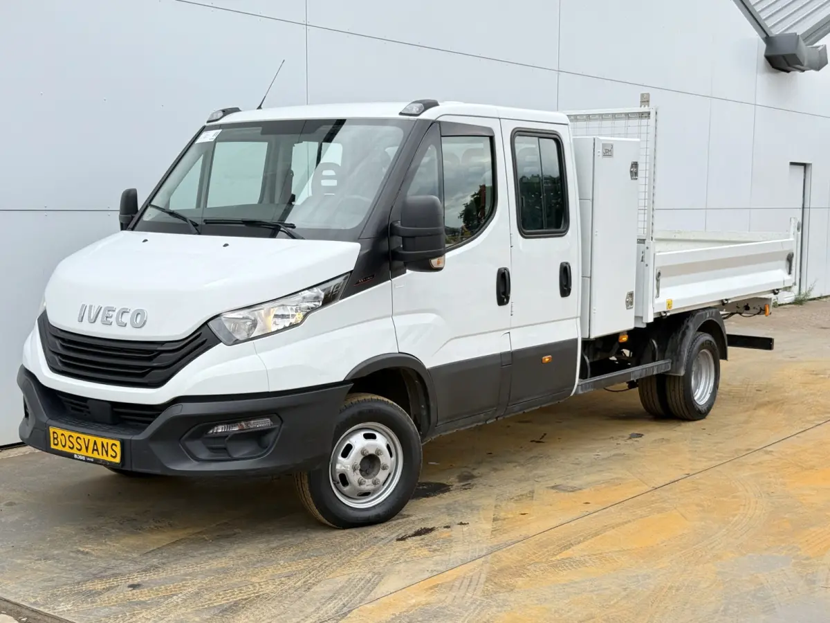 35C16 3.0 Dubbele Cabine Kipper Dubbellucht 3,5t Trekhaak 6 Stoelen Airco Cruise Control Benne Tipper