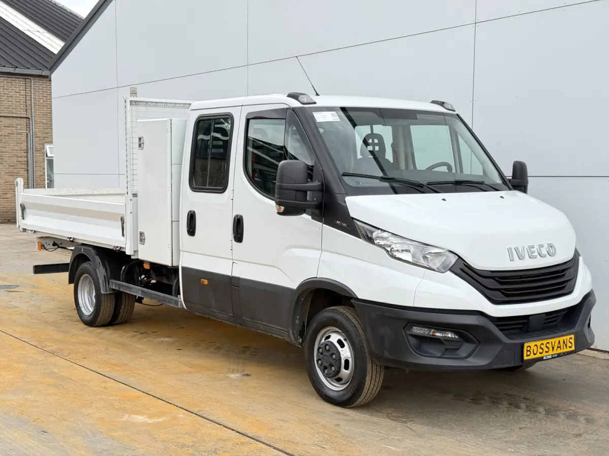 35C16 3.0 Dubbele Cabine Kipper Dubbellucht 3,5t Trekhaak 6 Stoelen Airco Cruise Control Benne Tipper