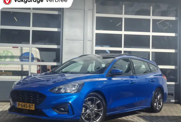 1.0 EcoBoost MHEV ST-Line business | Navigatie/Android/Apple Carplay | LMV 17" | Cruise Control Adaptief | Elektrisch Glazen Panoramadak | Stuur/Voorstoelen/Voorruit Verwarmd | Airco |