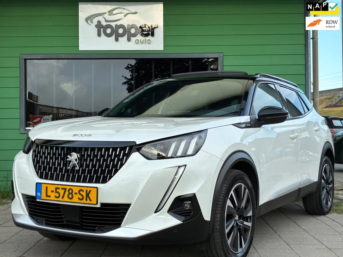 1.2 PureTech GT |2e Eigenaar|Automaat|D-riem v.v.|Panoramadak|Navigatie|Camera|Cruise|Climatronic|Dealer Onderhouden|