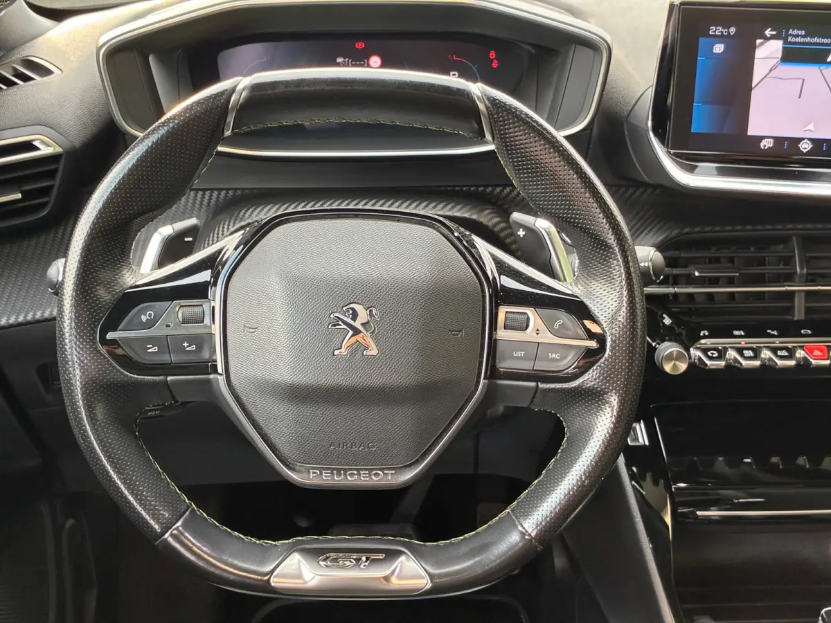 1.2 PureTech GT |2e Eigenaar|Automaat|D-riem v.v.|Panoramadak|Navigatie|Camera|Cruise|Climatronic|Dealer Onderhouden|