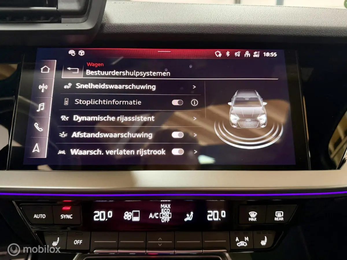 30 TFSI S edition | Pano | Matrix | HUD | ACC | Sfeer | Virtual | Black Optic | Stoelverwarming