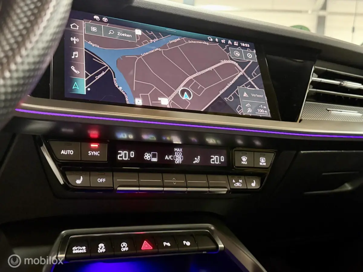 30 TFSI S edition | Pano | Matrix | HUD | ACC | Sfeer | Virtual | Black Optic | Stoelverwarming