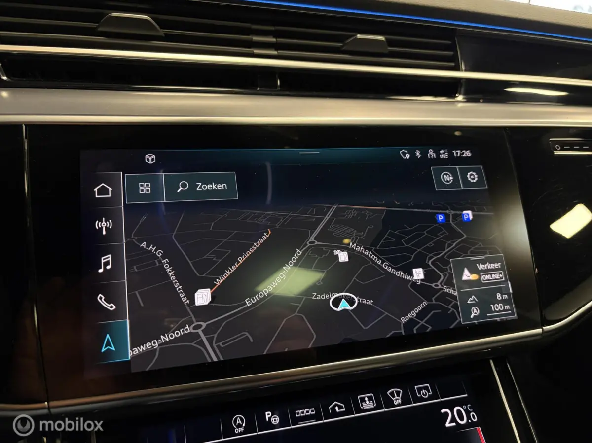 60 TFSI S-LINE 4WS / BLACK OPTIC+ / MATRIX / BOWERS & WILKINS / 21" / PANO / VALCONA / SFEER / STOELVERW. / STOELKOELING /