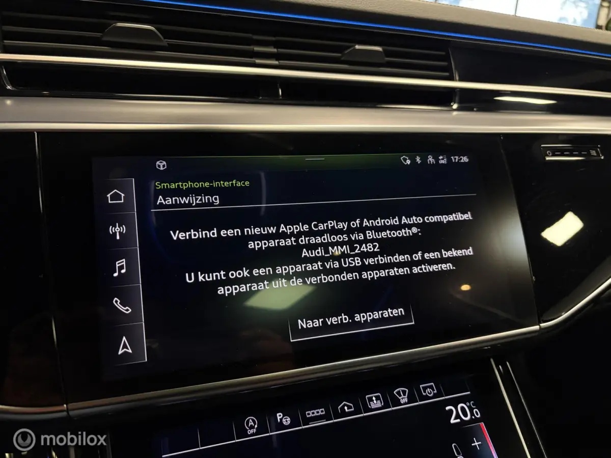 60 TFSI S-LINE 4WS / BLACK OPTIC+ / MATRIX / BOWERS & WILKINS / 21" / PANO / VALCONA / SFEER / STOELVERW. / STOELKOELING /