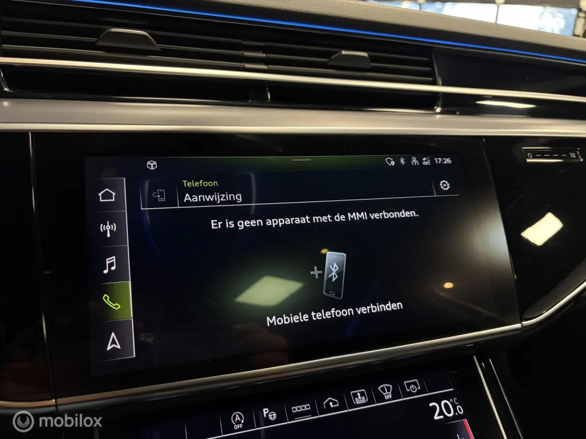 60 TFSI S-LINE 4WS / BLACK OPTIC+ / MATRIX / BOWERS & WILKINS / 21" / PANO / VALCONA / SFEER / STOELVERW. / STOELKOELING /