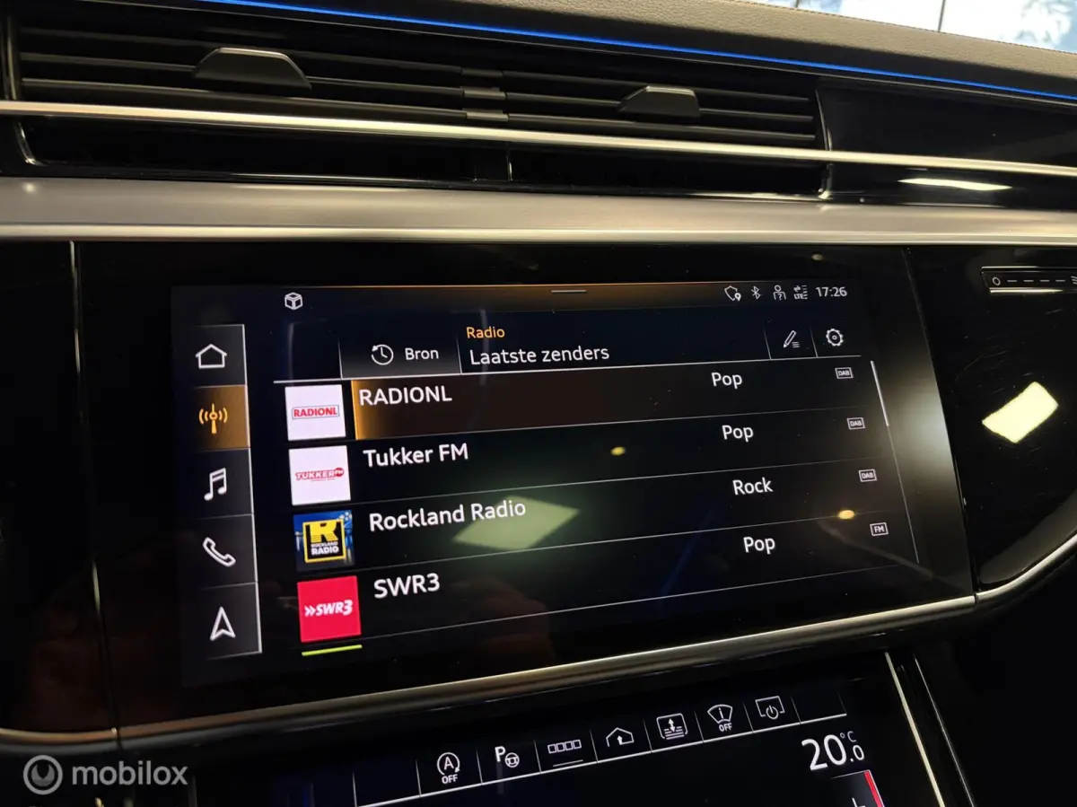 60 TFSI S-LINE 4WS / BLACK OPTIC+ / MATRIX / BOWERS & WILKINS / 21" / PANO / VALCONA / SFEER / STOELVERW. / STOELKOELING /
