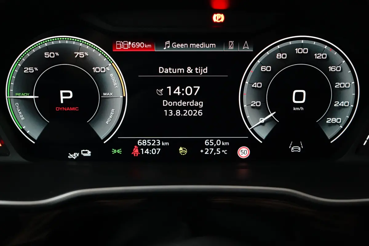 45 TFSI e 245PK SOH 90,4% | Achteruitrijcamera | Leder  | Navigatiesysteem full map + hard disk