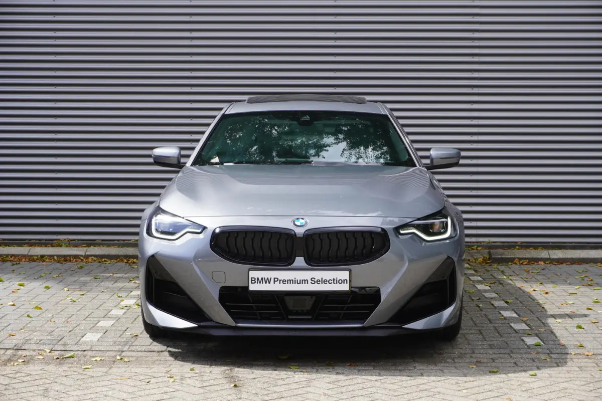218i M Sportpakket Pro | Stuurwielrand verwarmd |  Elektrisch bediend glazen schuif-/kanteldak | HIFI System Harman Kardon | Premium Pack | Leder Vernasca Schwarz