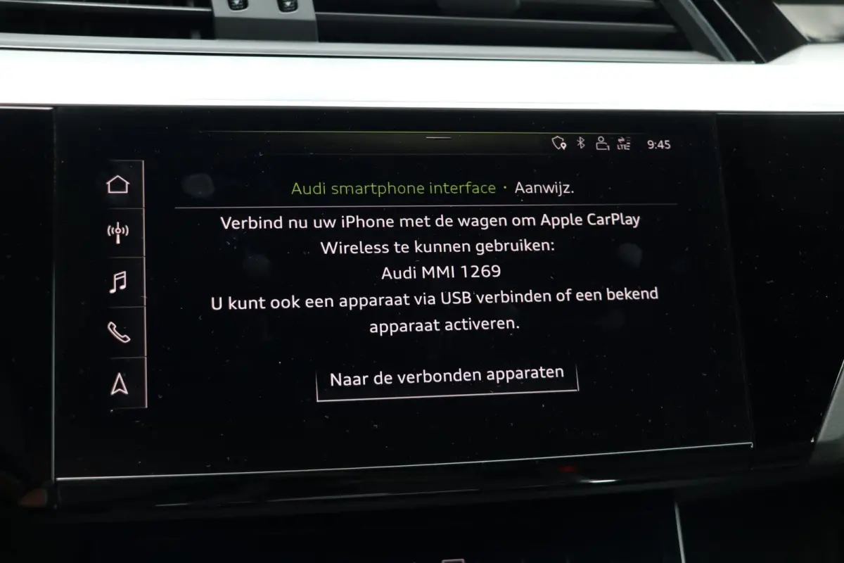 e-tron 313PK |2x S-LINE| BlackEdition AdaptiveCruise Panodak Luchtvering Trekhaak AppleCarplay Sfeerverlicht Led 87000KM BJ2019