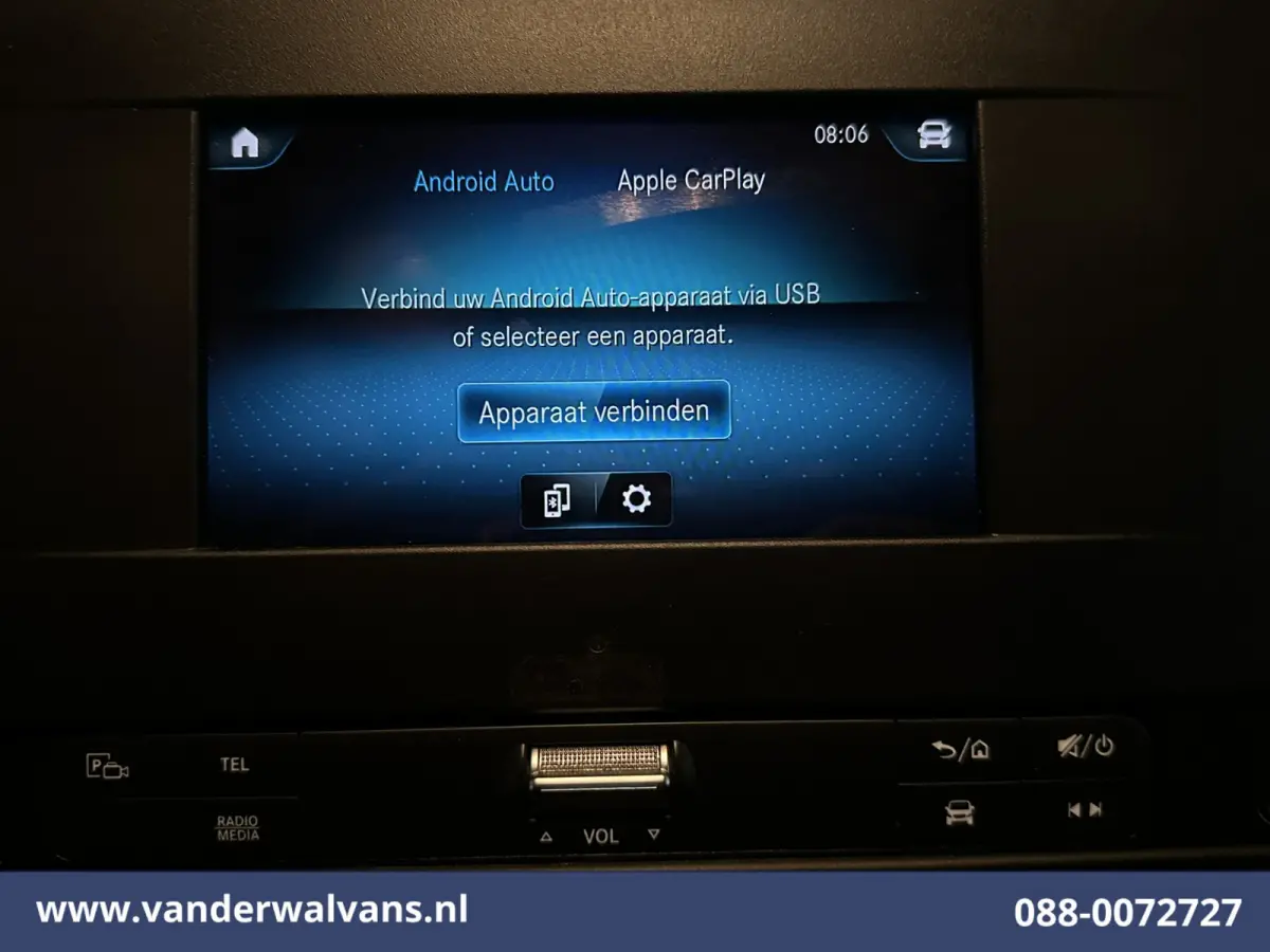 314 CDI 143pk L3H2 Euro6 Airco | Camera | Apple Carplay | Android Auto Parkeersensoren, Bijrijdersbank
