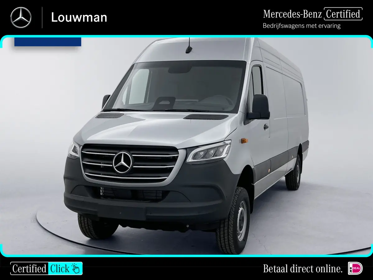 319 CDI L4H2 Pro 4x4 Nieuwstaat Distronic Elektrische-Schuifdeur Parkeerpakket Stoel & Stuurverwarming