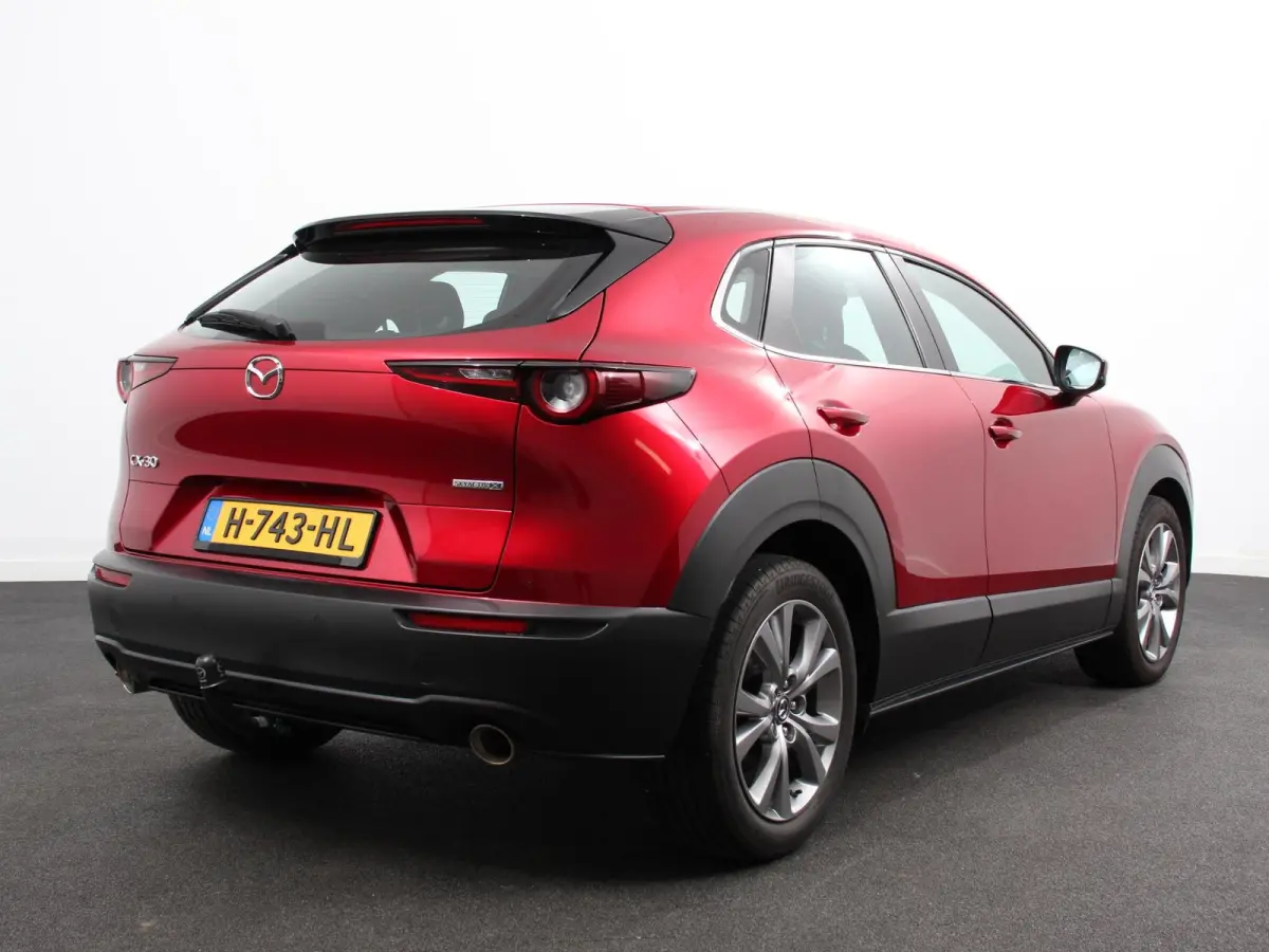 2.0 e-SkyActiv-X 180pk M Hybrid Comfort Navigatie Climate Control Trekhaak Cruise Control Adaptive Lichtmetalen velgen Camera Parkeer sensoren Led Dab