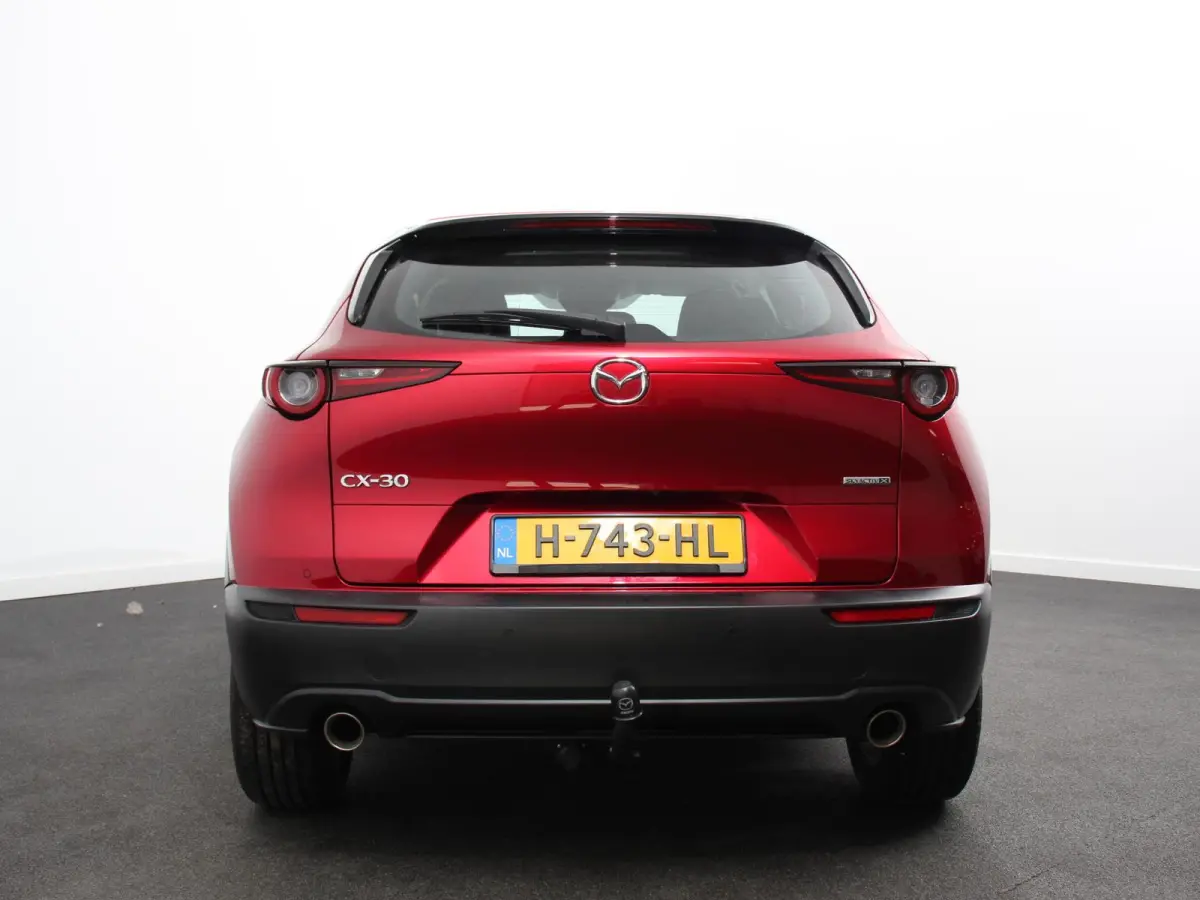 2.0 e-SkyActiv-X 180pk M Hybrid Comfort Navigatie Climate Control Trekhaak Cruise Control Adaptive Lichtmetalen velgen Camera Parkeer sensoren Led Dab
