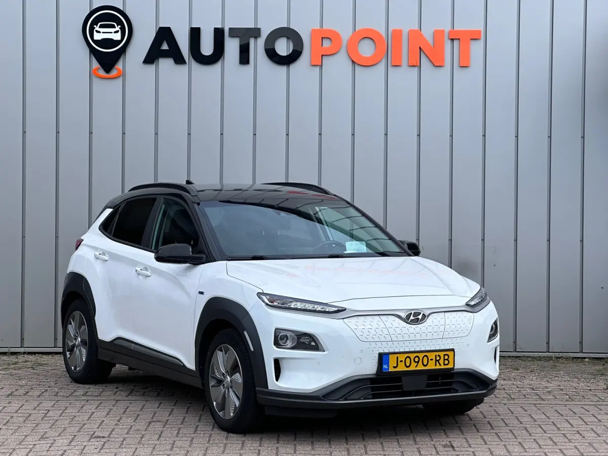 EV Premium 64 kWh SOH100% WARMTEPOMP|TREKHAAK|HEADUP|STOEL&STUURVRM+VERKOELING|LEDER|BLINDSPOT|LANE ASS.|ADAPT.CRUISE