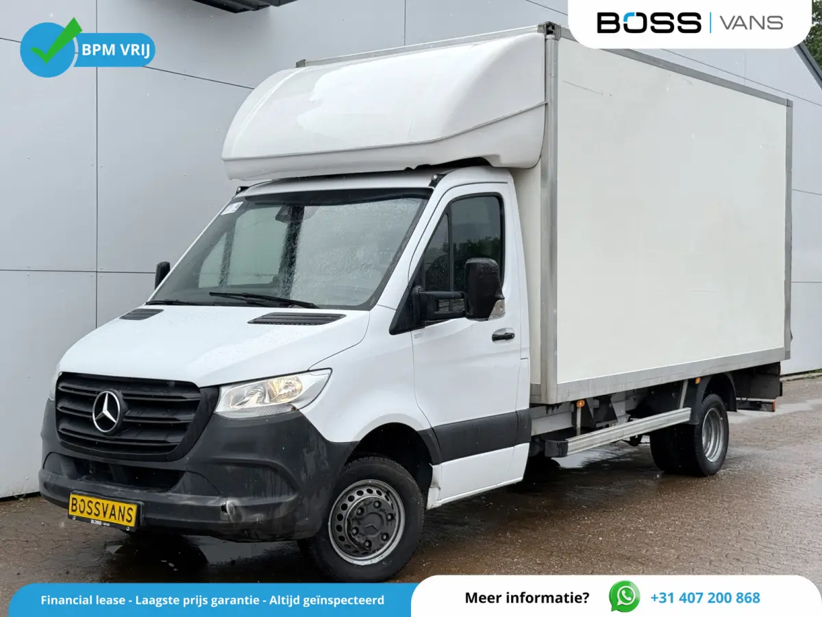 515 1.9 CDI 150PK Automaat Laadklep Bakwagen Dubbellucht Climate Control Cruise Control Apple Carplay Koffer Meubelbak