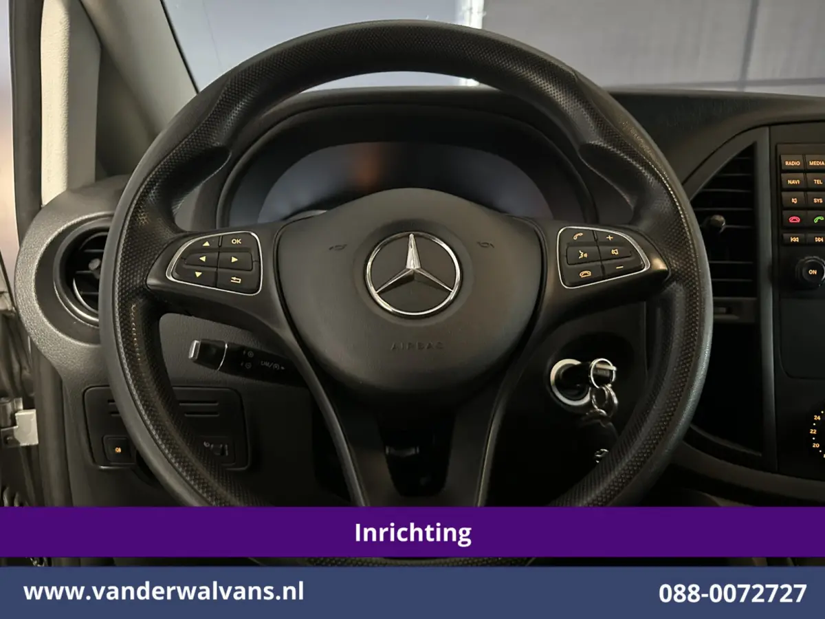 114 CDI 136pk RWD L2H1 Inrichting Euro6 Airco | Camera | Navigatie | Cruisecontrol | Trekhaak Bijrijdersbank, Achterklep