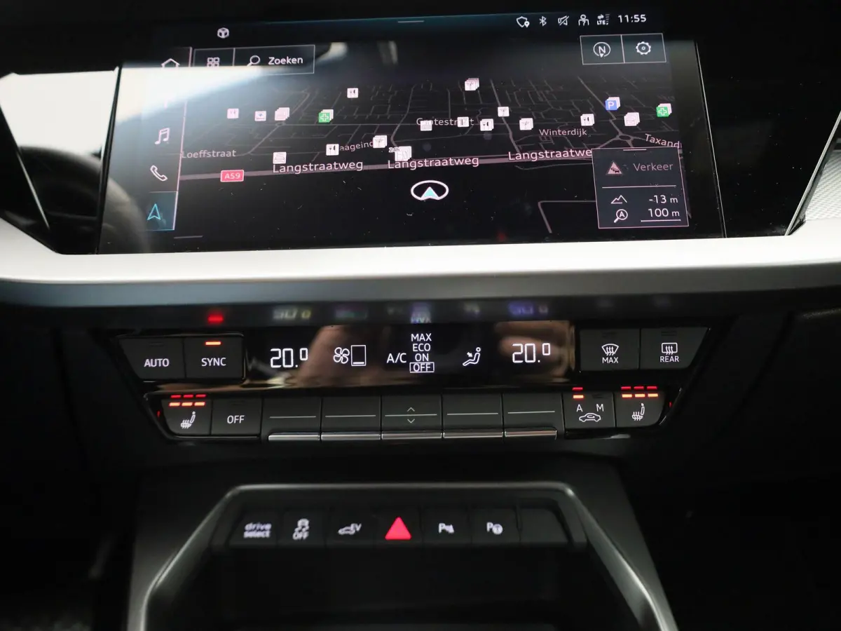 40 TFSI e Business edition | AUTOMAAT | CAMERA | VIRTUAL COCKPIT | ADAPTIVE CRUISE CONTROL | PRIVACY GLASS | STOELVERWARMING | CLIMATE CONTROL | DRIVE SELECT