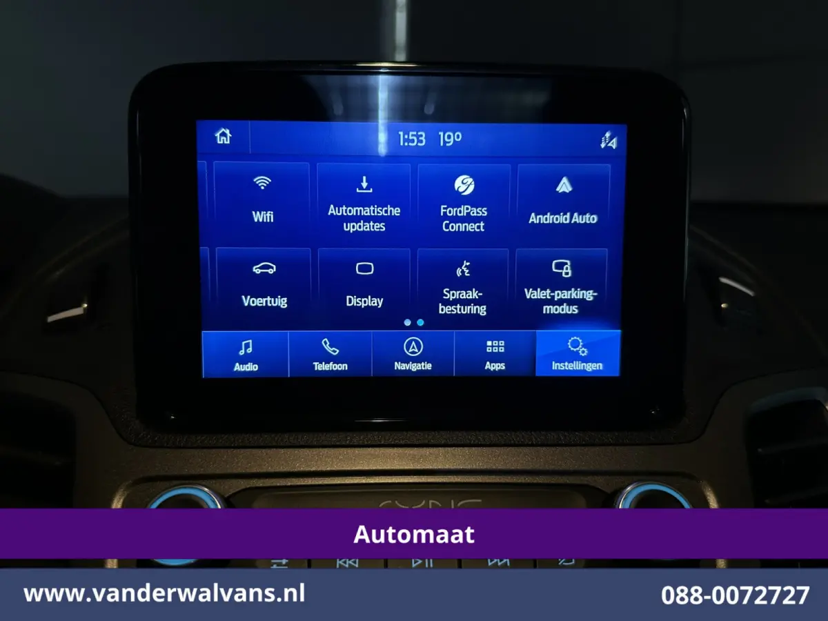 1.5 EcoBlue 120pk Automaat L2H1 Inrichting Euro6 Airco | Camera | Navigatie | LM Velgen Cruisecontrol, Android Auto, Stoelverwarming, Verwarmde voorruit, Parkeersensoren