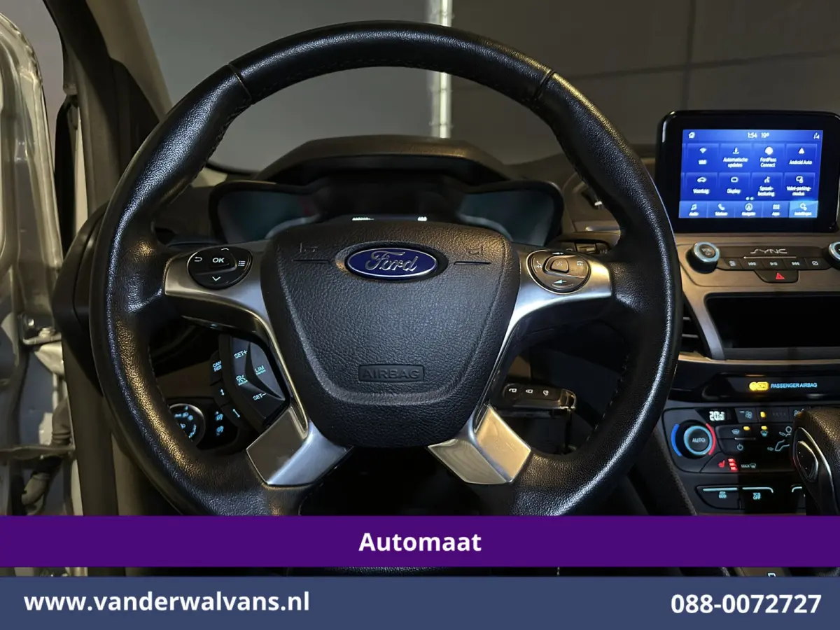 1.5 EcoBlue 120pk Automaat L2H1 Inrichting Euro6 Airco | Camera | Navigatie | LM Velgen Cruisecontrol, Android Auto, Stoelverwarming, Verwarmde voorruit, Parkeersensoren
