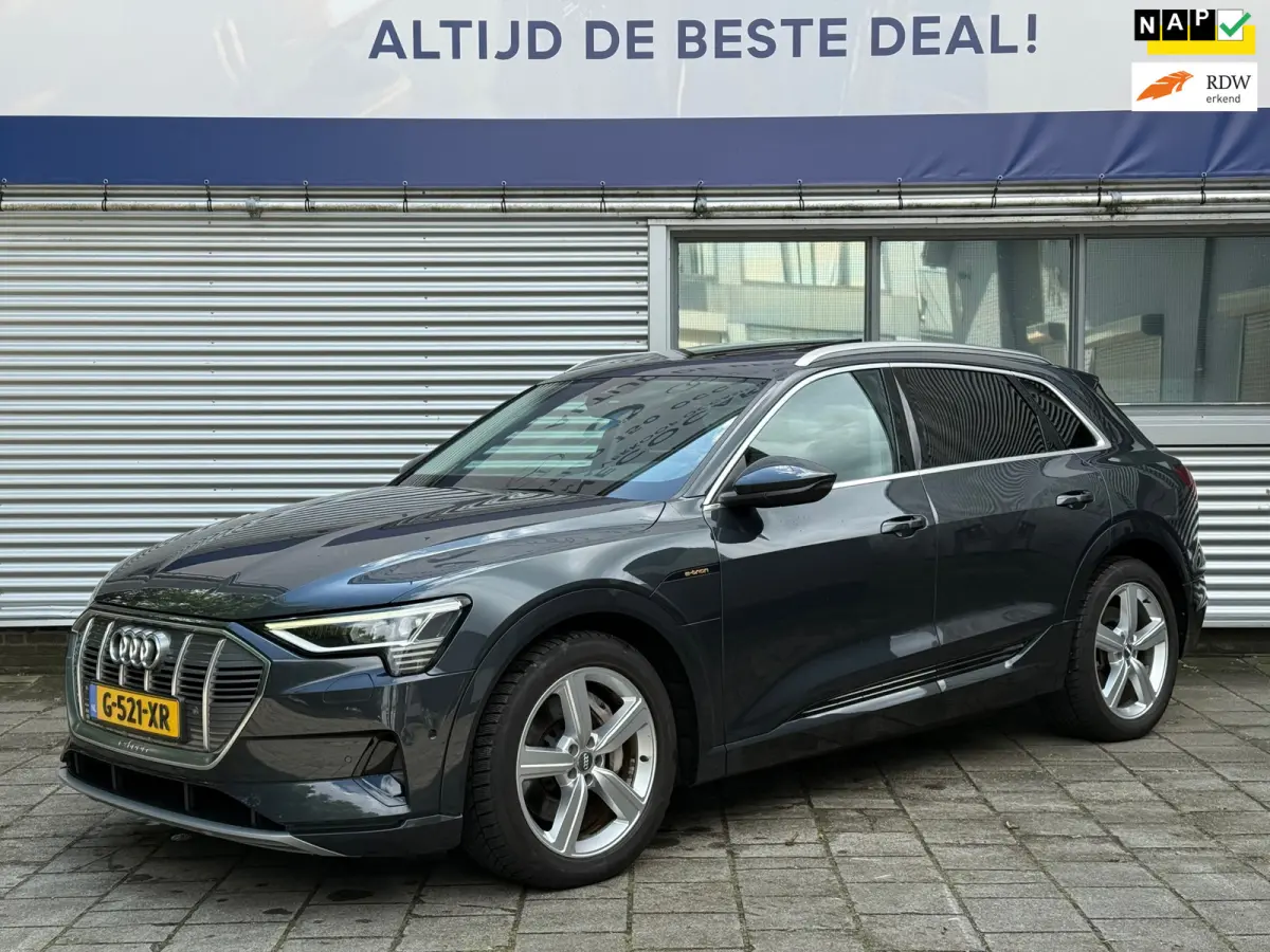 E-tron 50 quattro Launch edition plus 71 kWh l 89,72% SOH l Pano l Volleder l