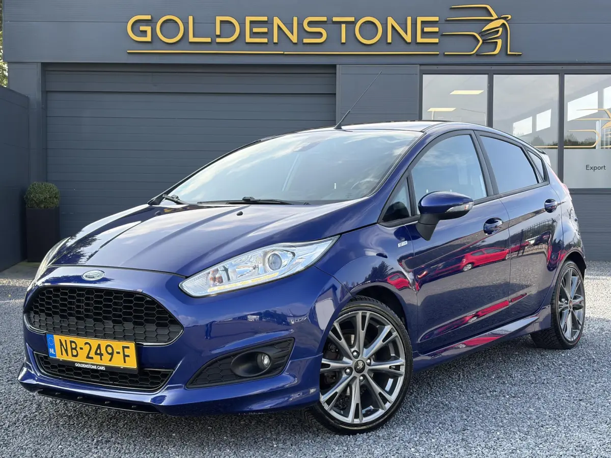 1.0 EcoBoost ST Line 102pk l Navi l 2e Eigenaar l Airco l Cruisel 5 Deurs l  Pdc l 17''Lm velgen l Recent beurt gehad l Bj 12-2016 l N.A.P l Apk tot 01-2027
