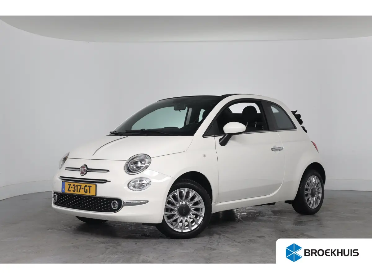 1.0 Hybrid Cabrio Dolcevita Finale | 1e Eigenaar! | Dealer Onderhouden! | Navi By App | Cruise Control | Stoelverwarming | Airco | Parkeersensoren | Lichtmetalen Velgen
