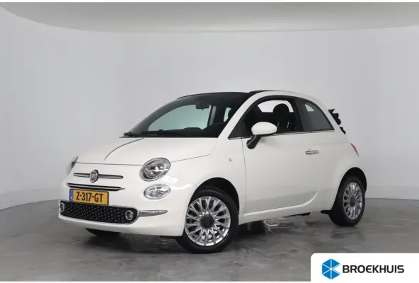1.0 Hybrid Cabrio Dolcevita Finale | 1e Eigenaar! | Dealer Onderhouden! | Navi By App | Cruise Control | Stoelverwarming | Airco | Parkeersensoren | Lichtmetalen Velgen
