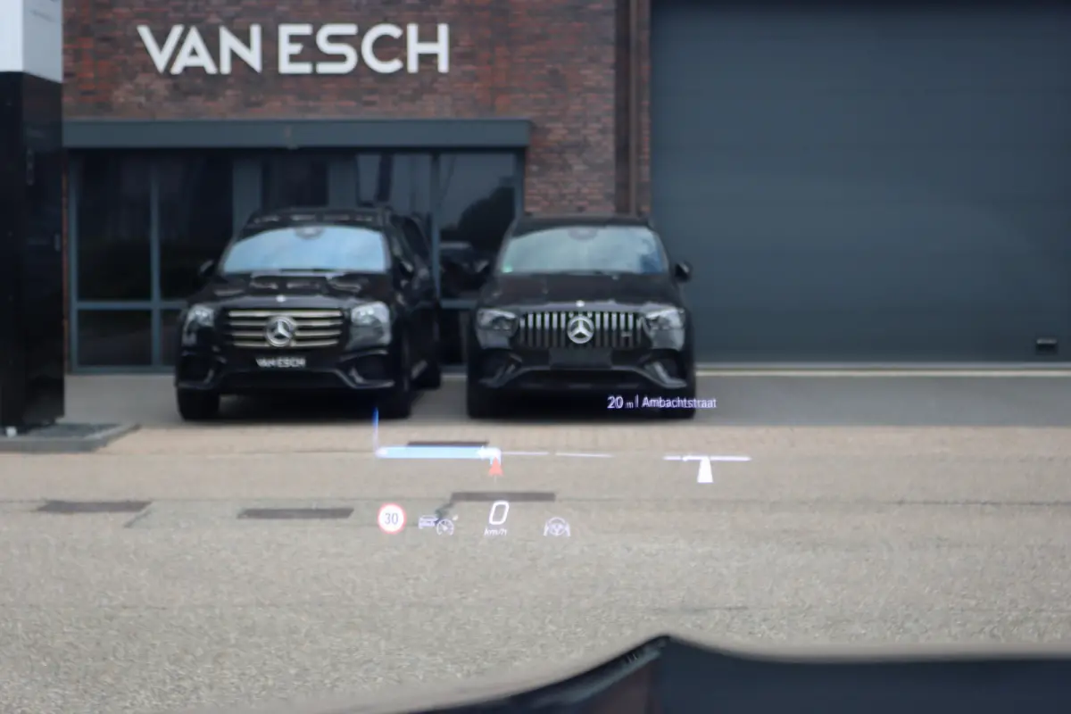 450 d 4MATIC AMG Line | 7Pers. | Luchtvering | Distronic | Standkachel | Massage | MBUX Tablet | Trekhaak | Comfortpakket Achter+ | Burmester | Vlakkenverwarming |