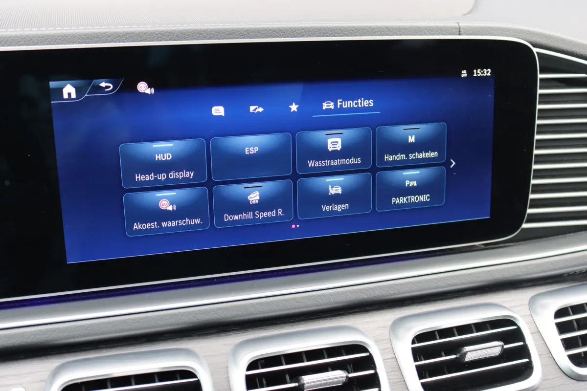 450 d 4MATIC AMG Line | 7Pers. | Luchtvering | Distronic | Standkachel | Massage | MBUX Tablet | Trekhaak | Comfortpakket Achter+ | Burmester | Vlakkenverwarming |