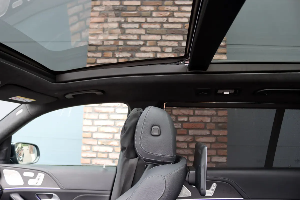 450 d 4MATIC AMG Line | 7Pers. | Luchtvering | Distronic | Standkachel | Massage | MBUX Tablet | Trekhaak | Comfortpakket Achter+ | Burmester | Vlakkenverwarming |