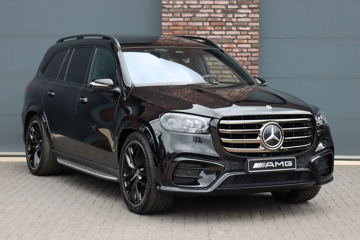450 d 4MATIC AMG Line | 7Pers. | Luchtvering | Distronic | Standkachel | Massage | MBUX Tablet | Trekhaak | Comfortpakket Achter+ | Burmester | Vlakkenverwarming |