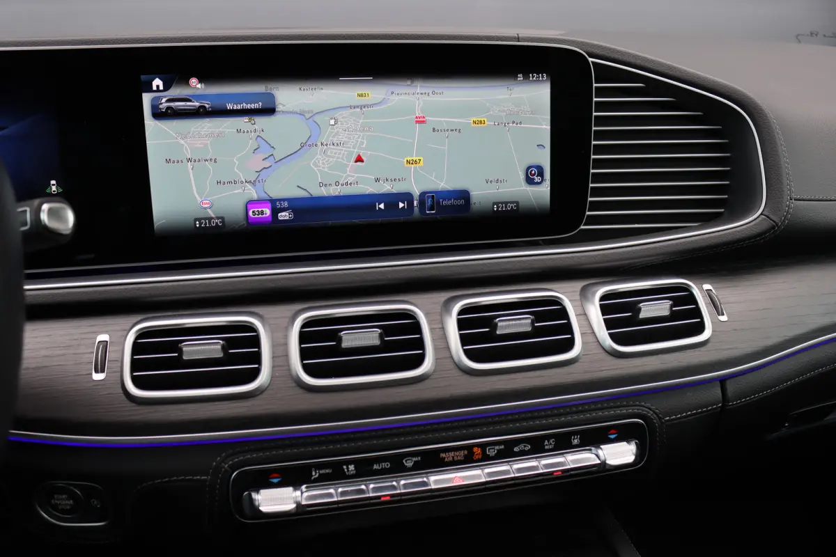 450 d 4MATIC AMG Line | 7Pers. | Luchtvering | Distronic | Standkachel | Massage | MBUX Tablet | Trekhaak | Comfortpakket Achter+ | Burmester | Vlakkenverwarming |