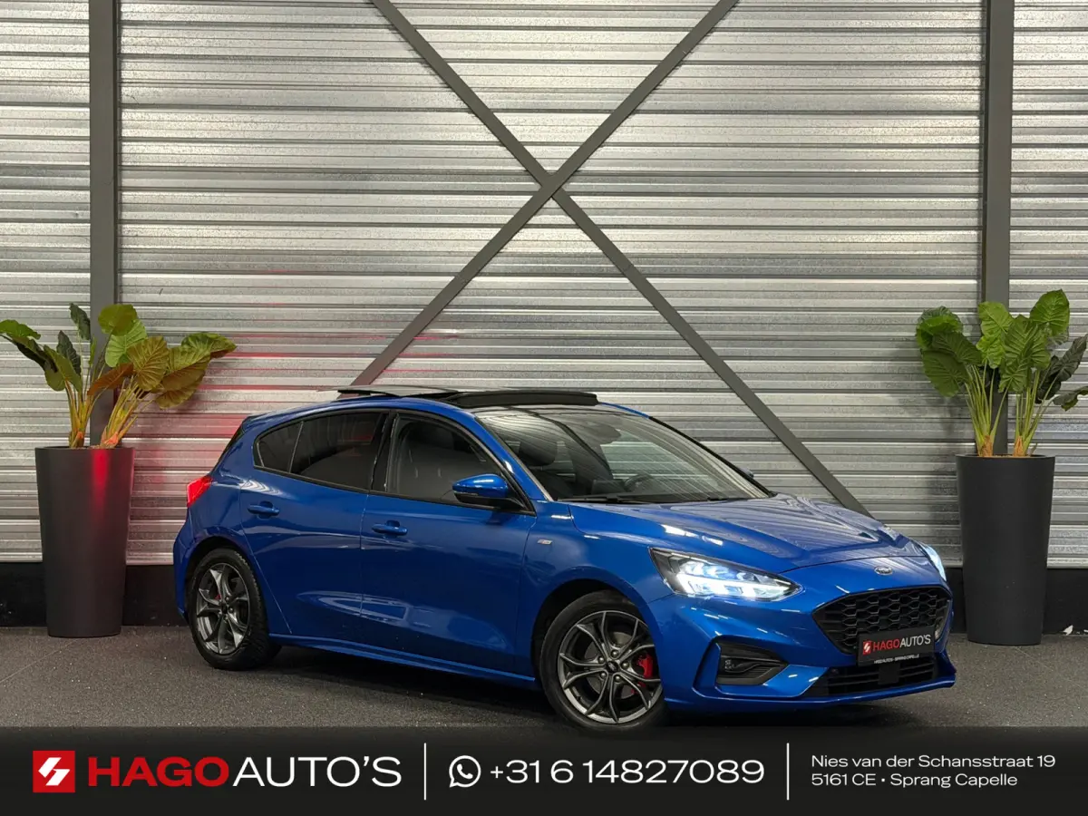 1.5 EcoBoost ST Line AUT/PANO/LED/B&O/NAVI/LANE-ASSIST/PDC/ACC/12-MND-GARANTIE