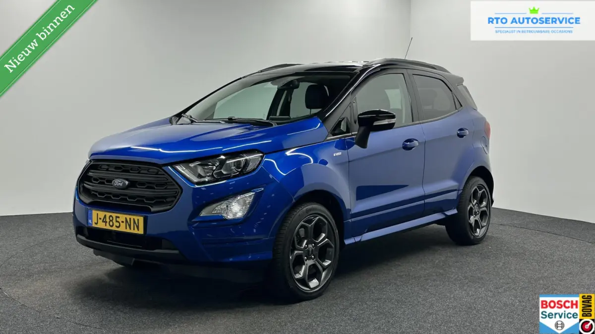 1.0 EcoBoost ST-Line Black NAVI CARPLAY STOE/STUURVERWARMING.
