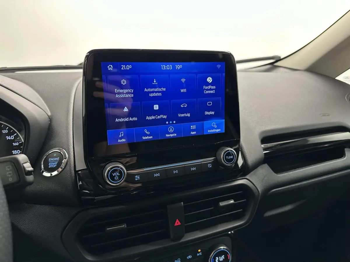 1.0 EcoBoost ST-Line Black NAVI CARPLAY STOE/STUURVERWARMING.