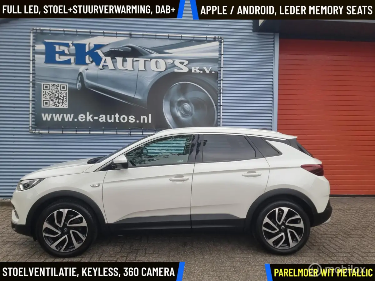 Opel Grandland X 2017 Benzine Handgeschakeld leasen