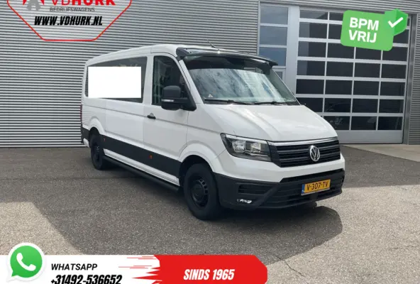 35 2.0 TDI 140 pk DSG Aut. L3H2 Gev.stoel/ Alarm III/ Carplay/ Navi/ Camera/ PDC/ Cruise/ Trekhaak/ Airco