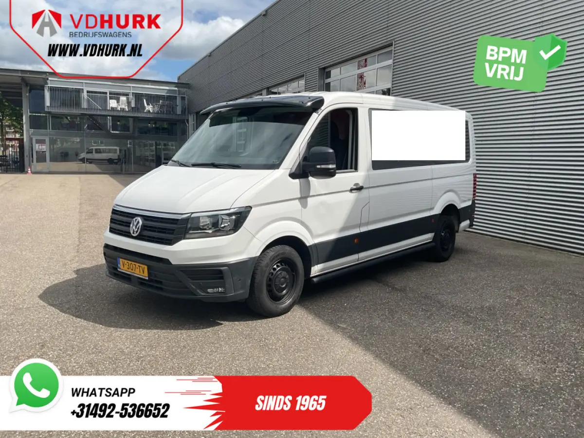 35 2.0 TDI 140 pk DSG Aut. L3H2 Gev.stoel/ Alarm III/ Carplay/ Navi/ Camera/ PDC/ Cruise/ Trekhaak/ Airco