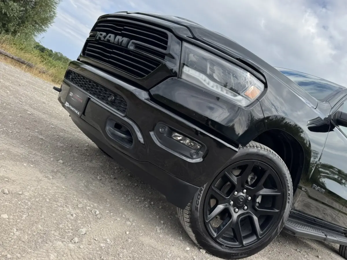 1500 LARAMIE NIGHT 5.7L V8, 1E EIG, DIGITAL CLUSTER, BLIS, H&K, CARVEN EXHAUST, 12 INCH SCREEN, 22 INCH