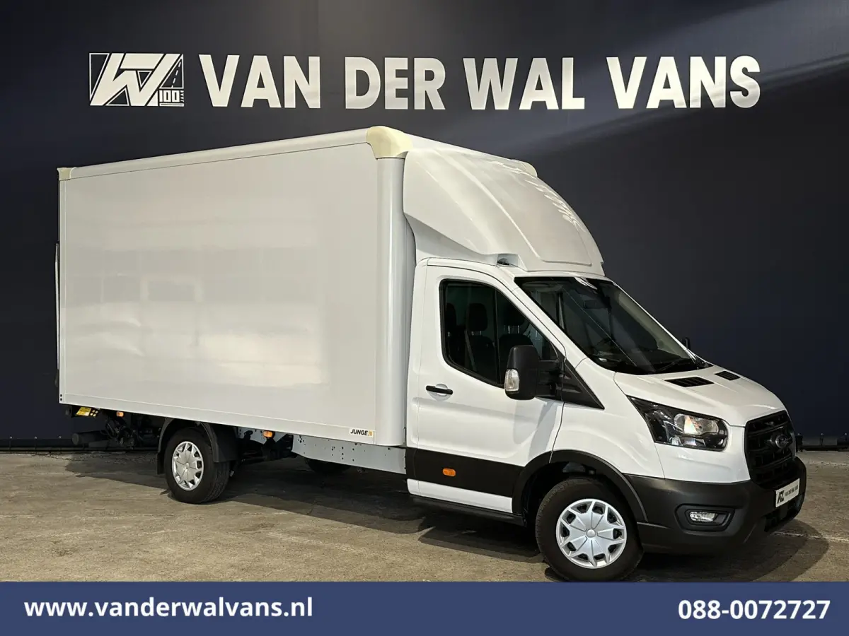 2.0 TDCI 155pk Bakwagen 225cm Hoog Laadklep Euro6 Airco | 1050kg laadvermogen | Camera | Cruisecontrol | Verwarmde voorruit Bijrijdersbank