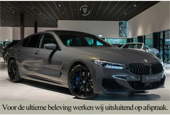 840i xDrive High Executive Dravit Grey|Carbon|Achterassturing|Performance stoelen|ACC|HK Sound|Full Options|New Service