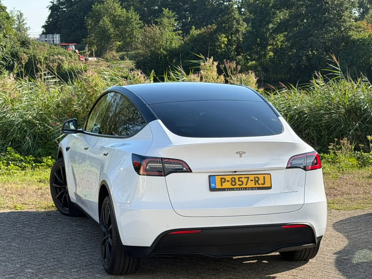 Long Range AWD 75 kWh - Pearl White - Panorama/92,2% SOH - Topstaat