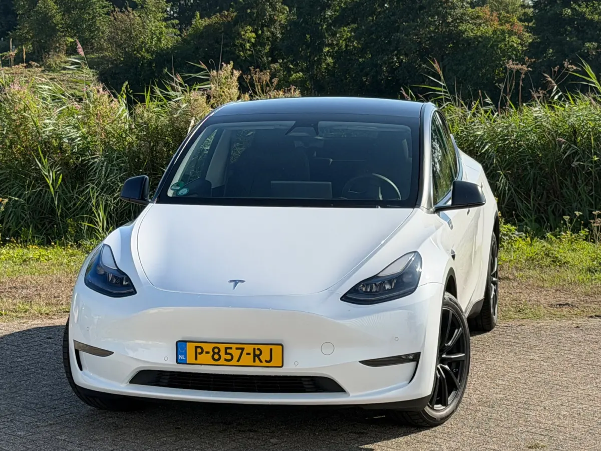 Long Range AWD 75 kWh - Pearl White - Panorama/92,2% SOH - Topstaat